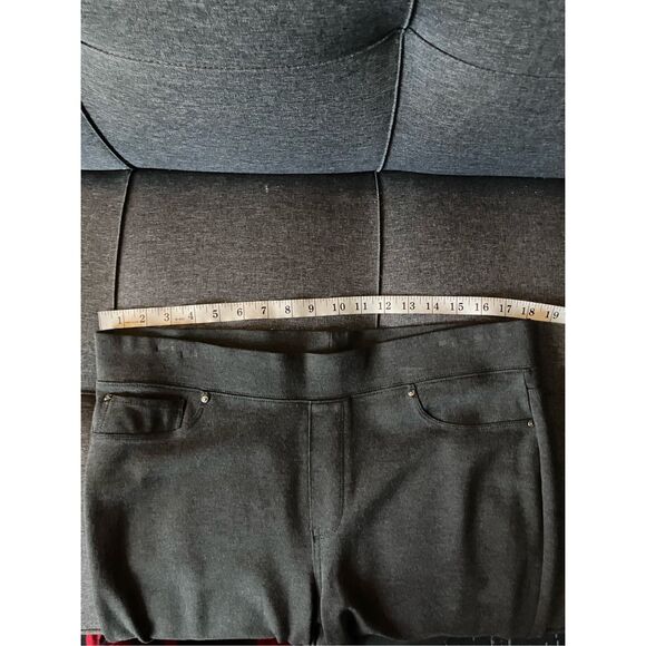 SEVEN7 Charcoal Grey Elevated Leggings Size XL - Picture 11 of 15